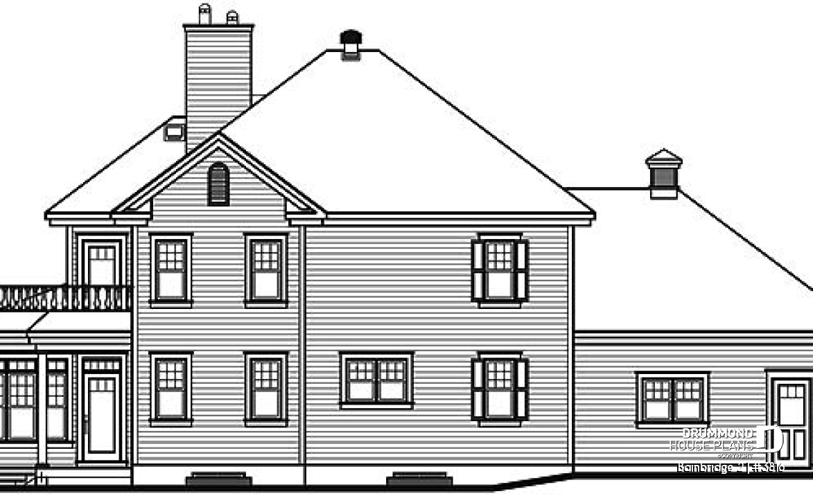 rear elevation - Bainbridge 2