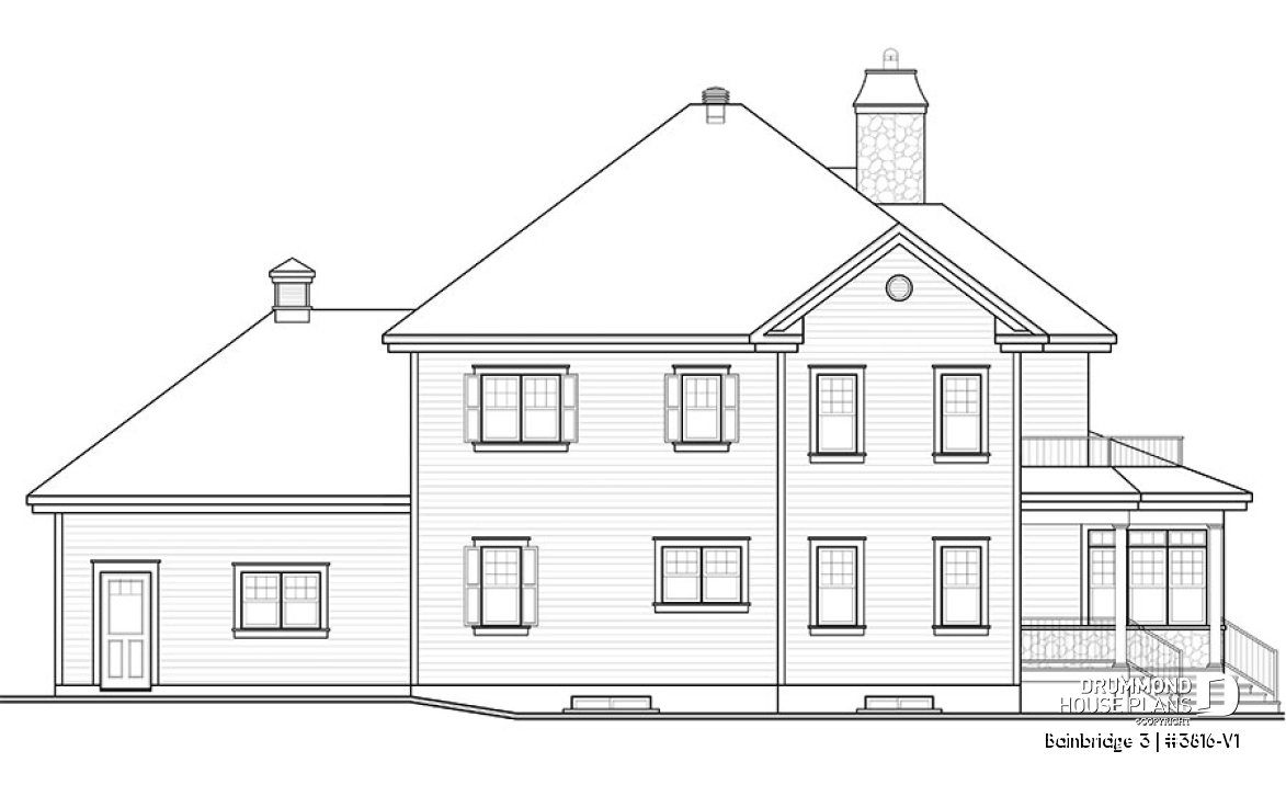 rear elevation - Bainbridge 3