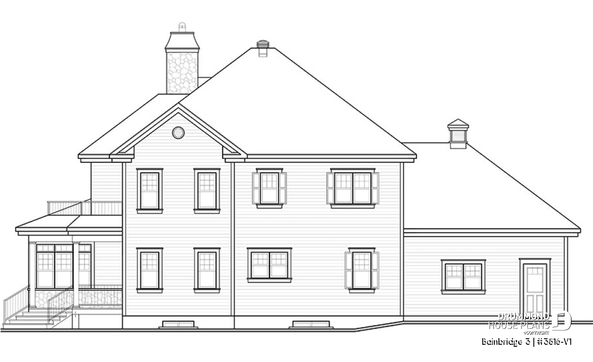 rear elevation - Bainbridge 3