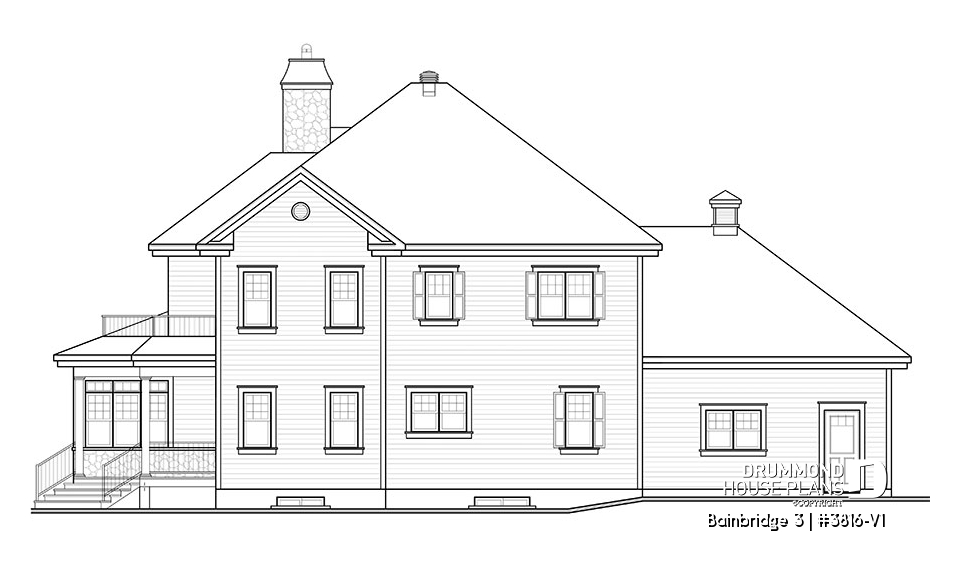 rear elevation - Bainbridge 3