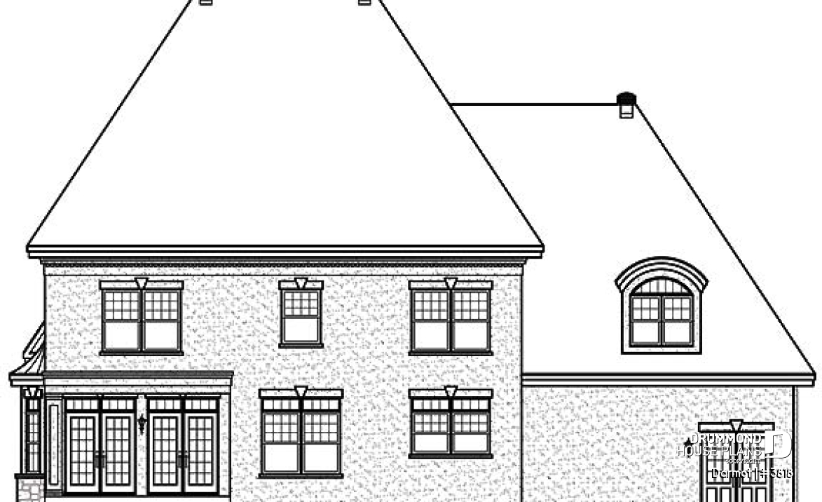 rear elevation - Darmot