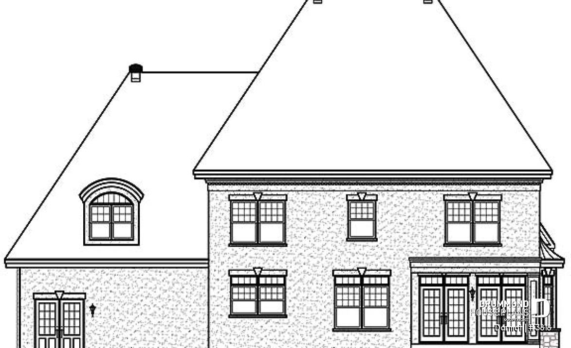 rear elevation - Darmot