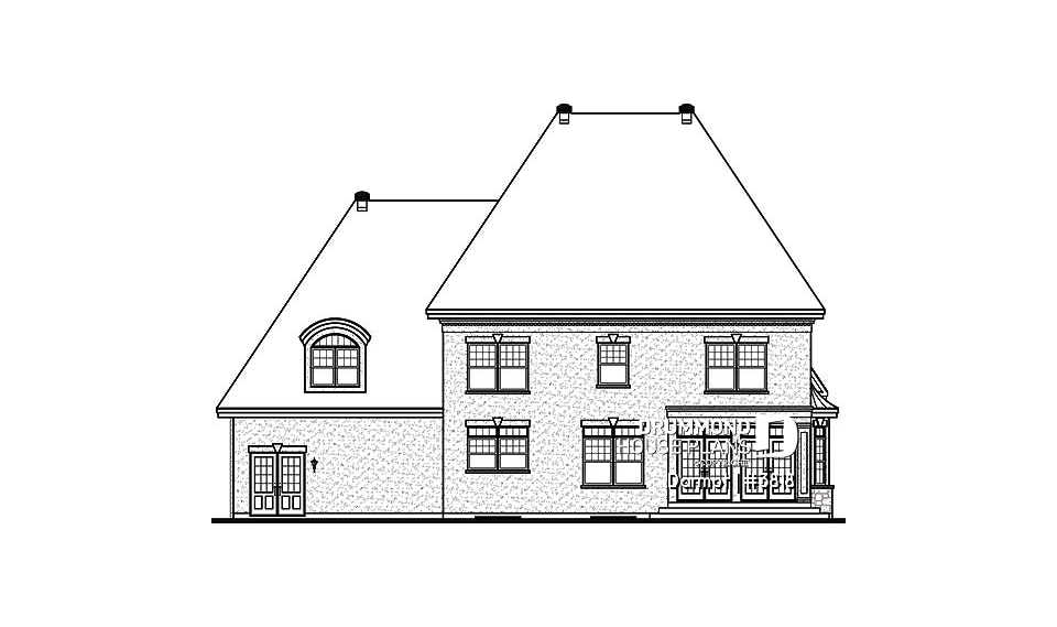 rear elevation - Darmot