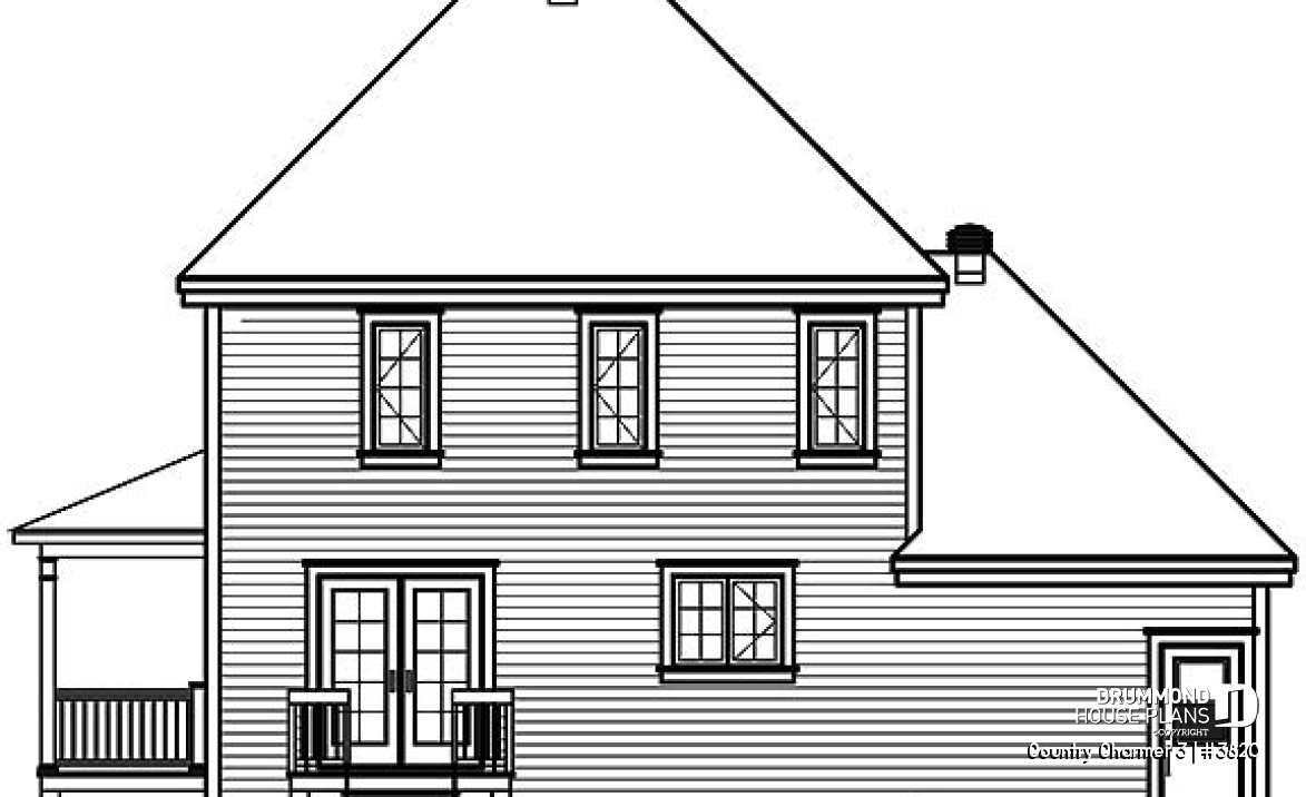 rear elevation - Country Charmer 3