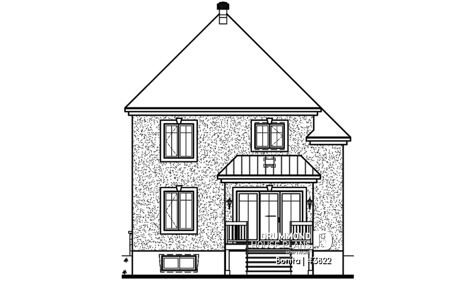 rear elevation - Bonita