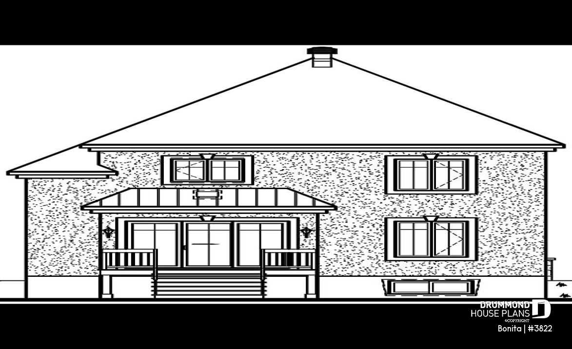 rear elevation - Bonita