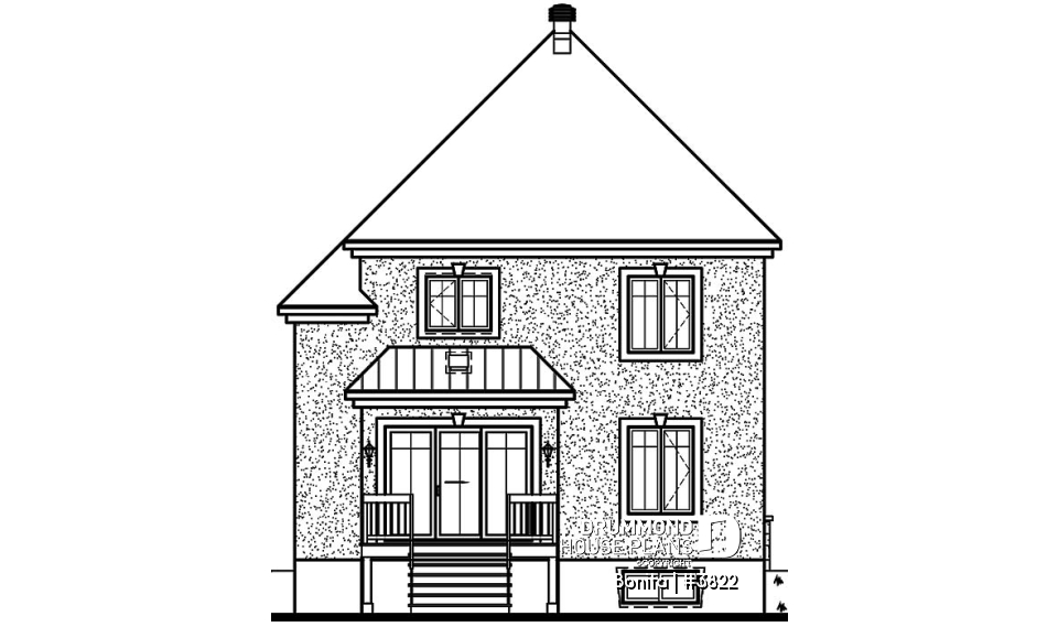 rear elevation - Bonita