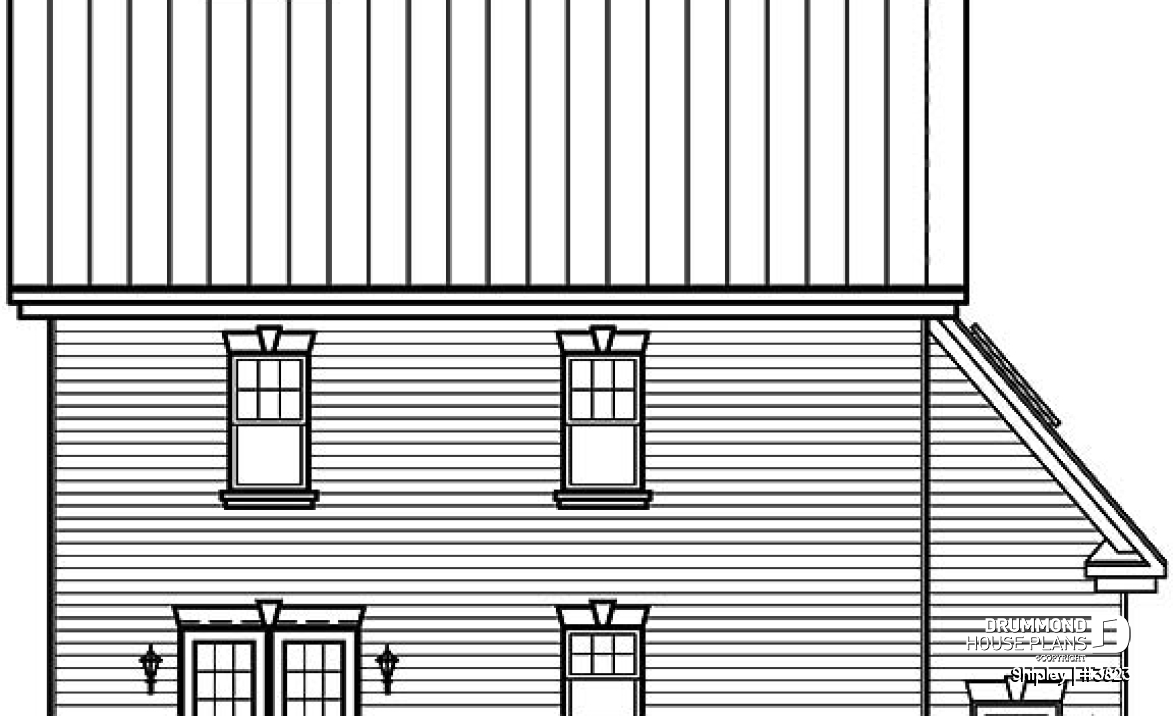 rear elevation - Shipley