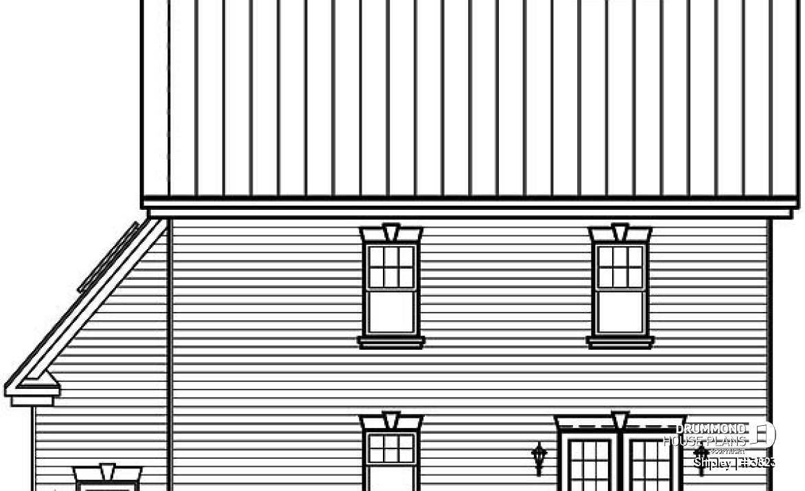 rear elevation - Shipley