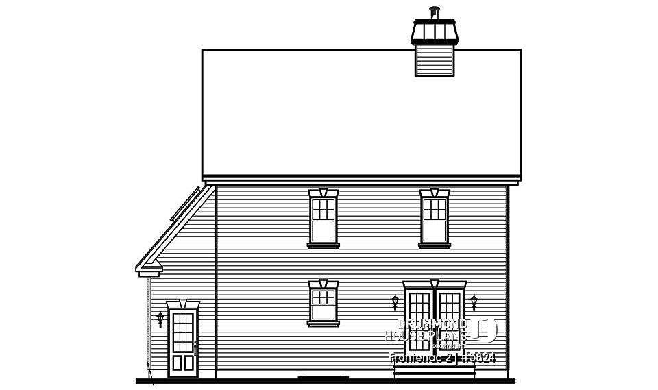 rear elevation - Frontenac 2