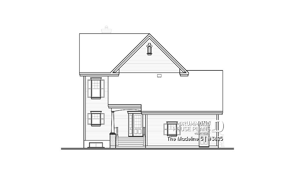 rear elevation - The Madeline 5