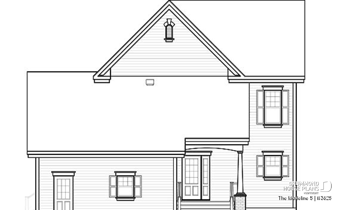 rear elevation - The Madeline 5