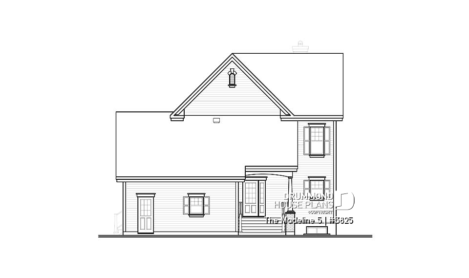 rear elevation - The Madeline 5