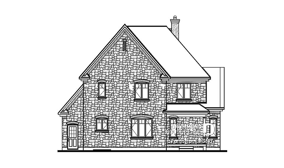 rear elevation - Farrington