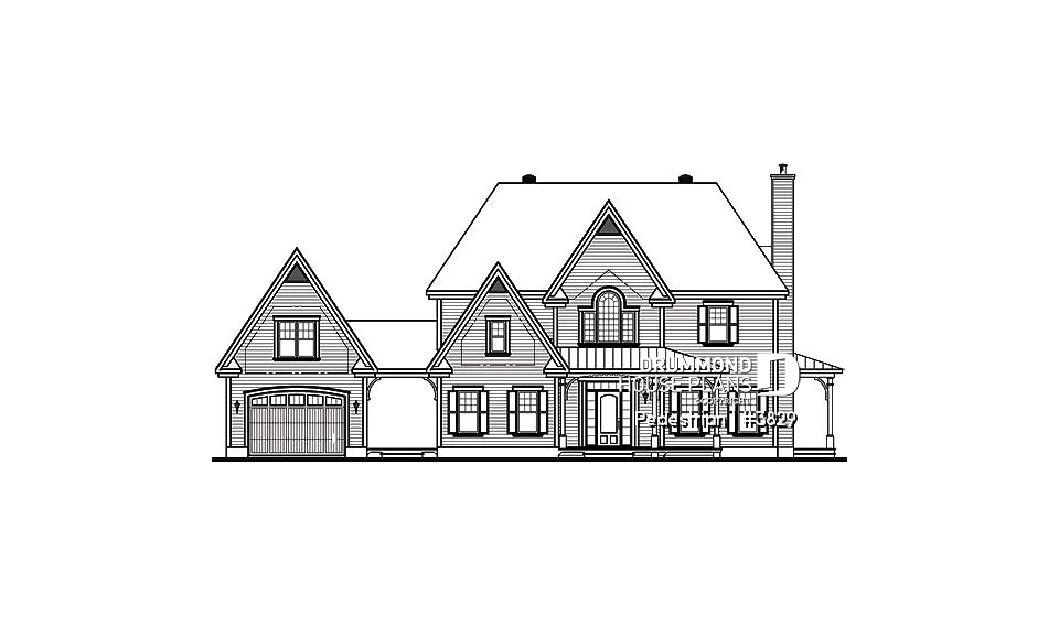 front elevation - Pedestrian