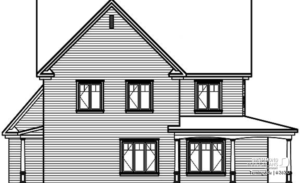 rear elevation - Turningdale