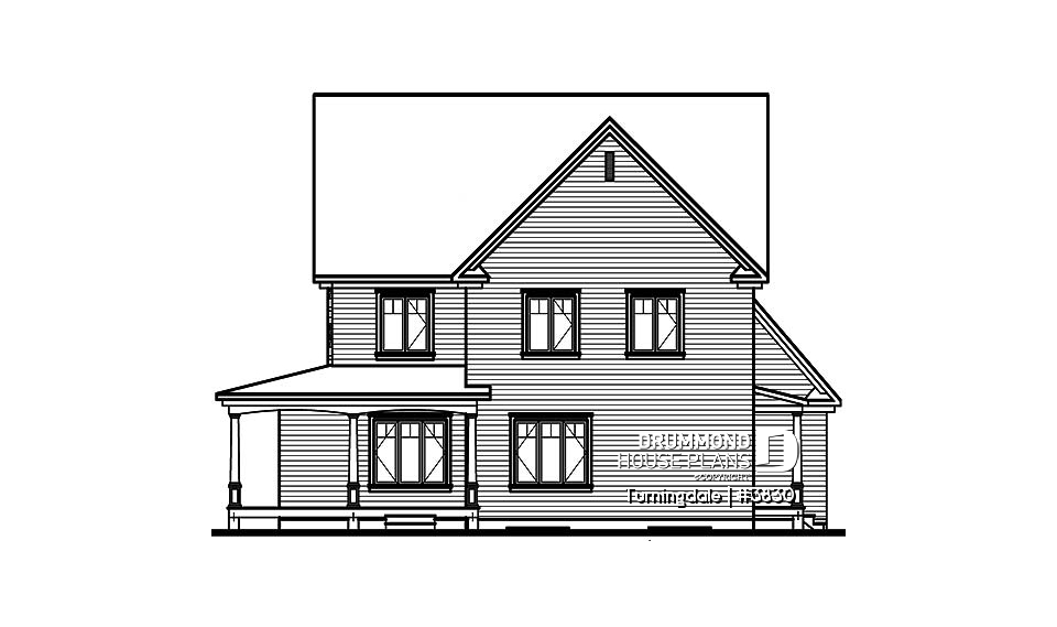 rear elevation - Turningdale