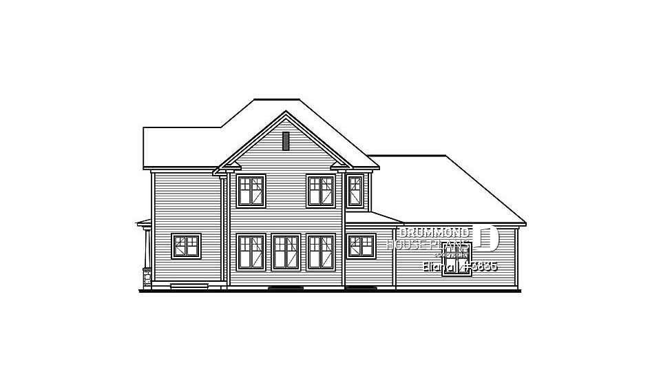 rear elevation - Eliana