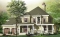 front - BASE MODEL - 3 to 4 bed Spanish style house plan, large master suite, bonus room, fireplace, 2-car garage - Perla