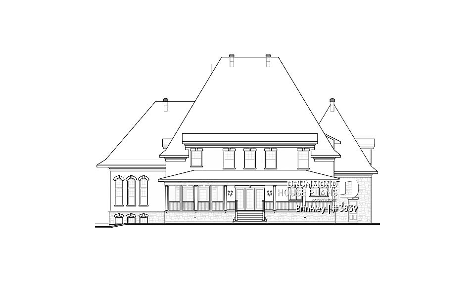 rear elevation - Brinkley