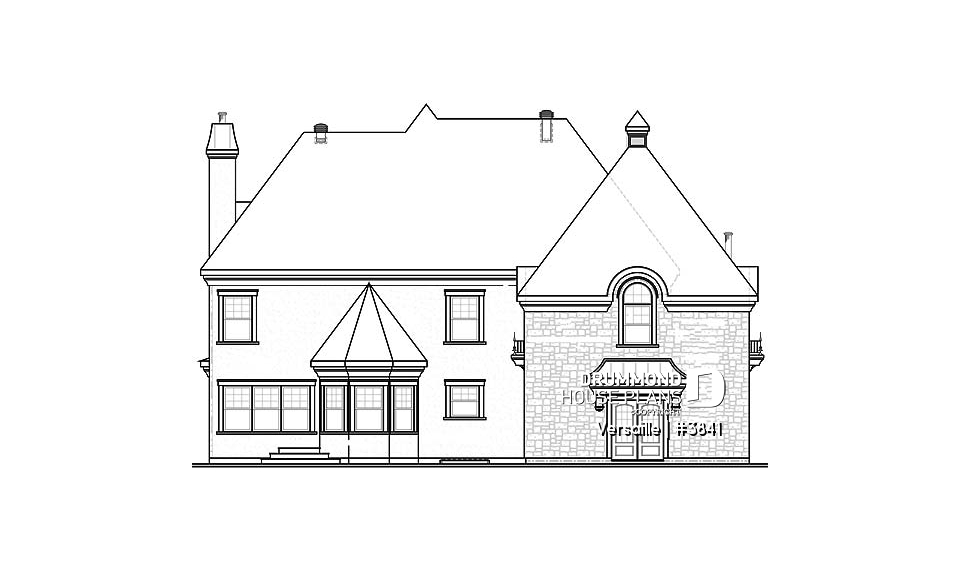 rear elevation - Versaille
