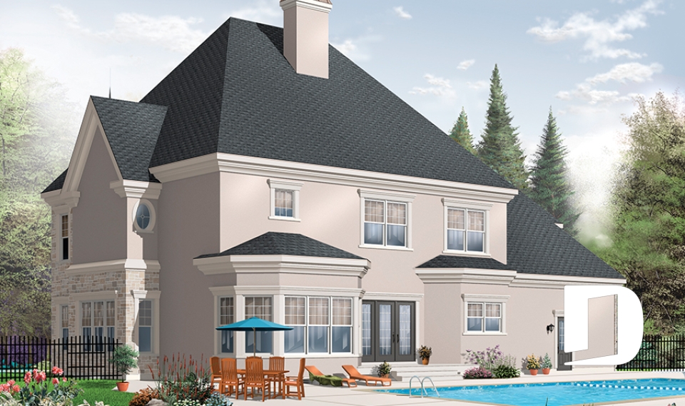 Rear view - BASE MODEL -  - The Wheaton