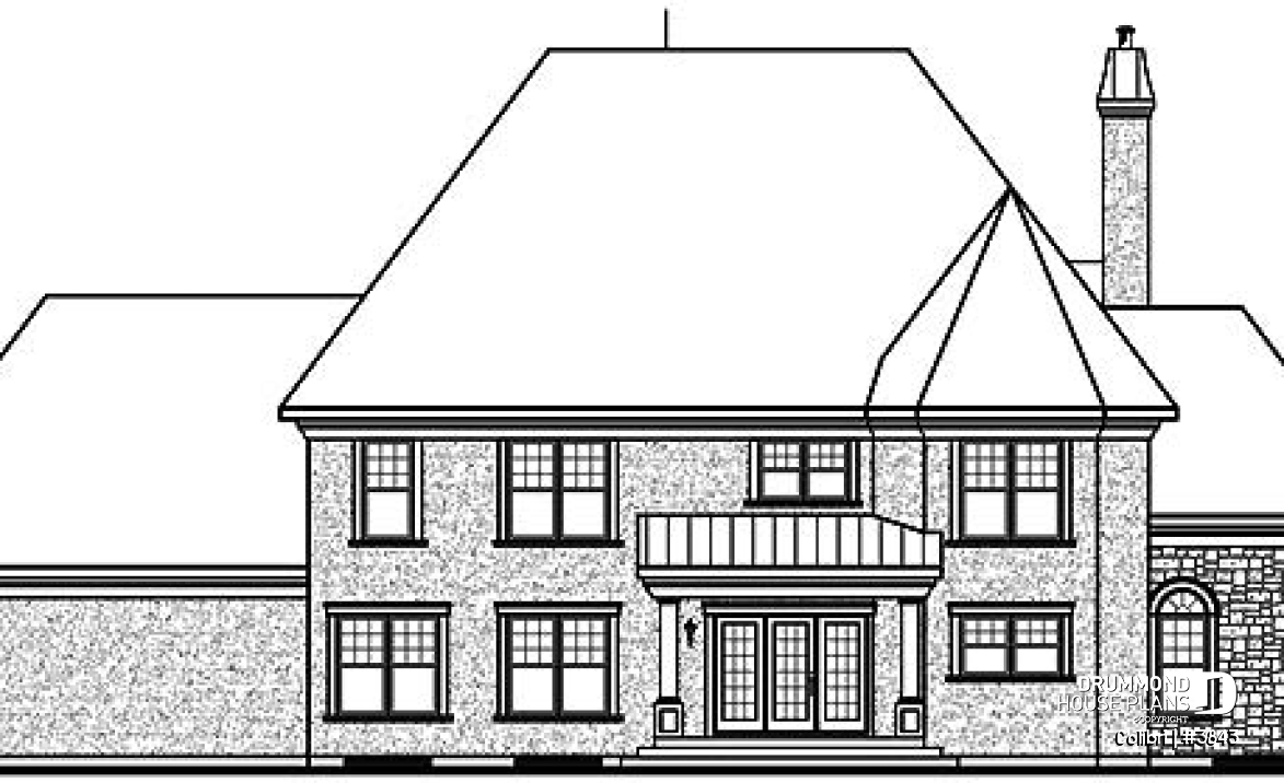 rear elevation - Colibri