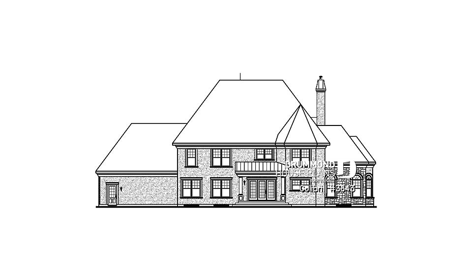 rear elevation - Colibri