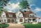 front - BASE MODEL - Lakefront 4 to 5 bedroom house plan, 3-car garage, large bonus room, master suite, office, media room - The Rotunda