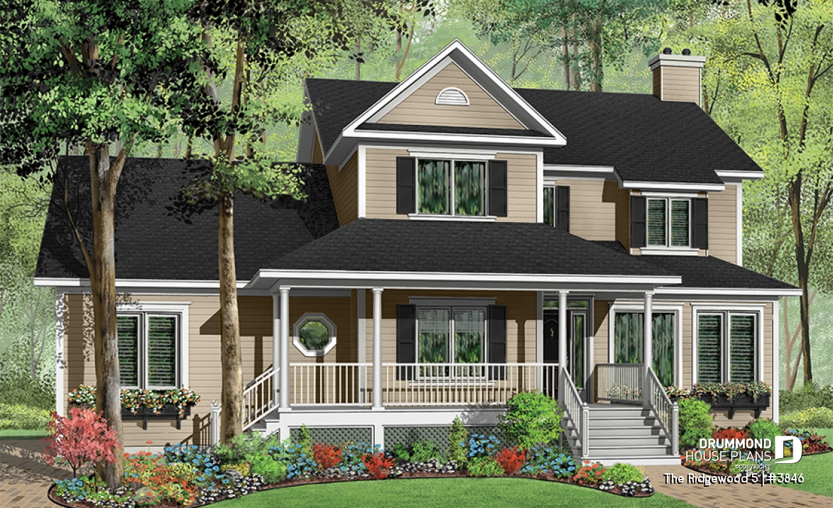 Color version 5 - Front - The Ridgewood 5