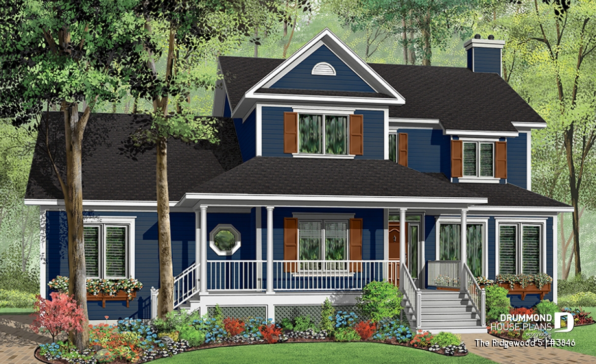 Color version 7 - Front - The Ridgewood 5