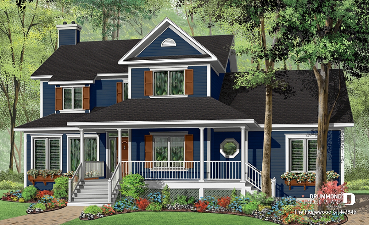 Color version 7 - Front - The Ridgewood 5