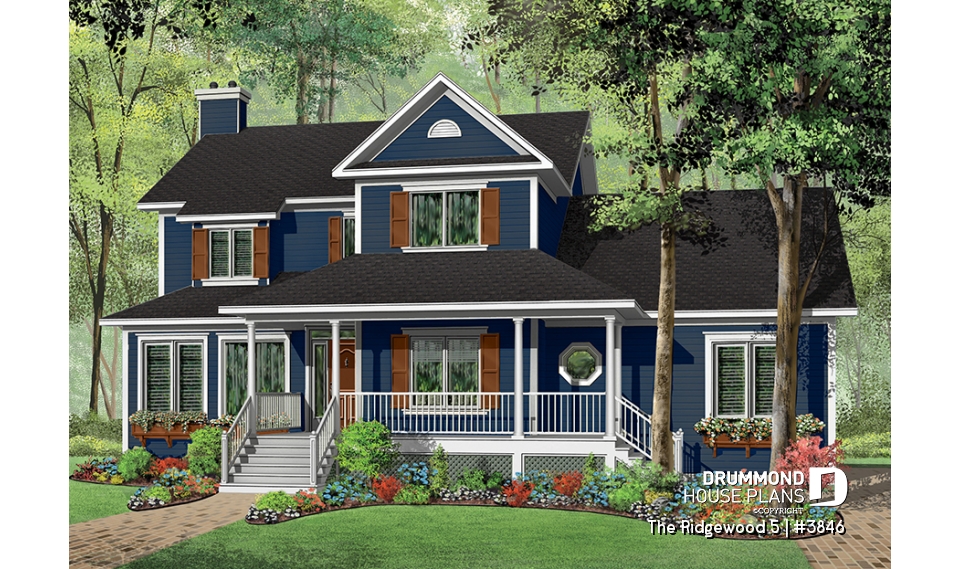 Color version 7 - Front - The Ridgewood 5