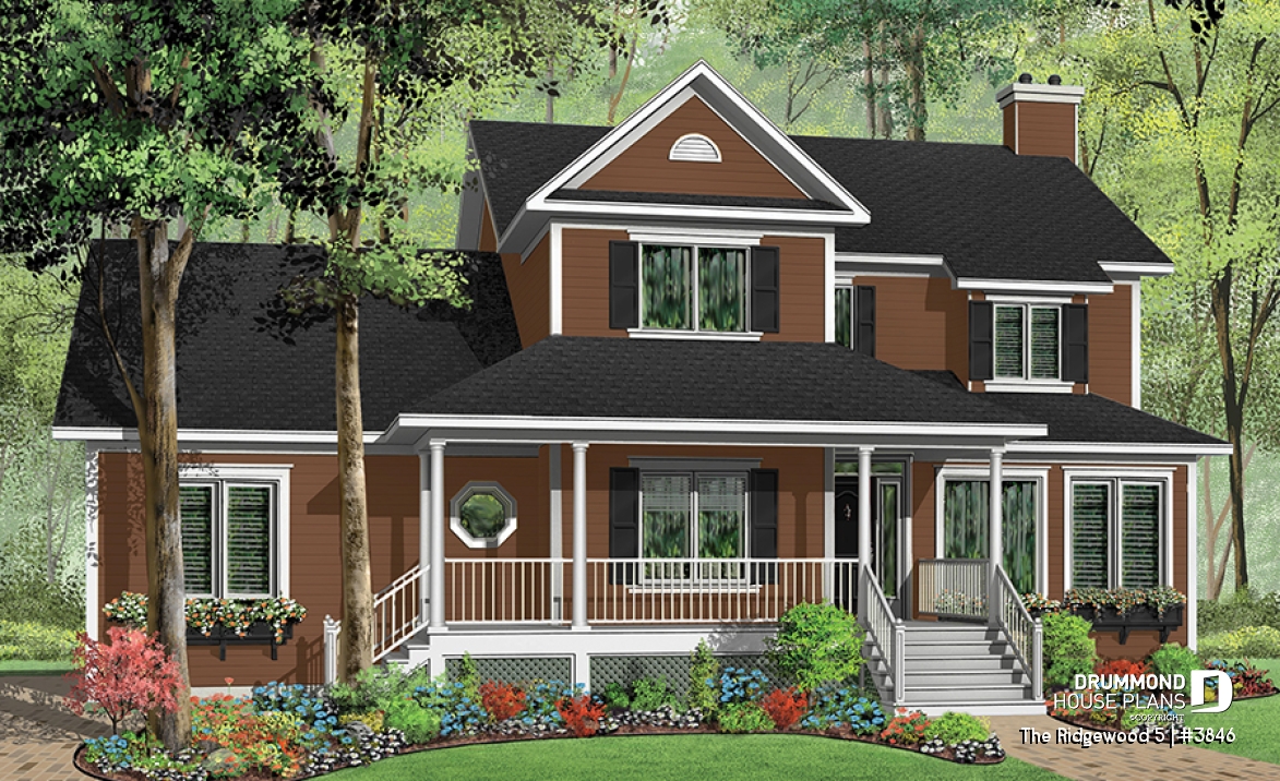 Color version 8 - Front - The Ridgewood 5