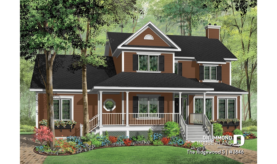 Color version 8 - Front - The Ridgewood 5