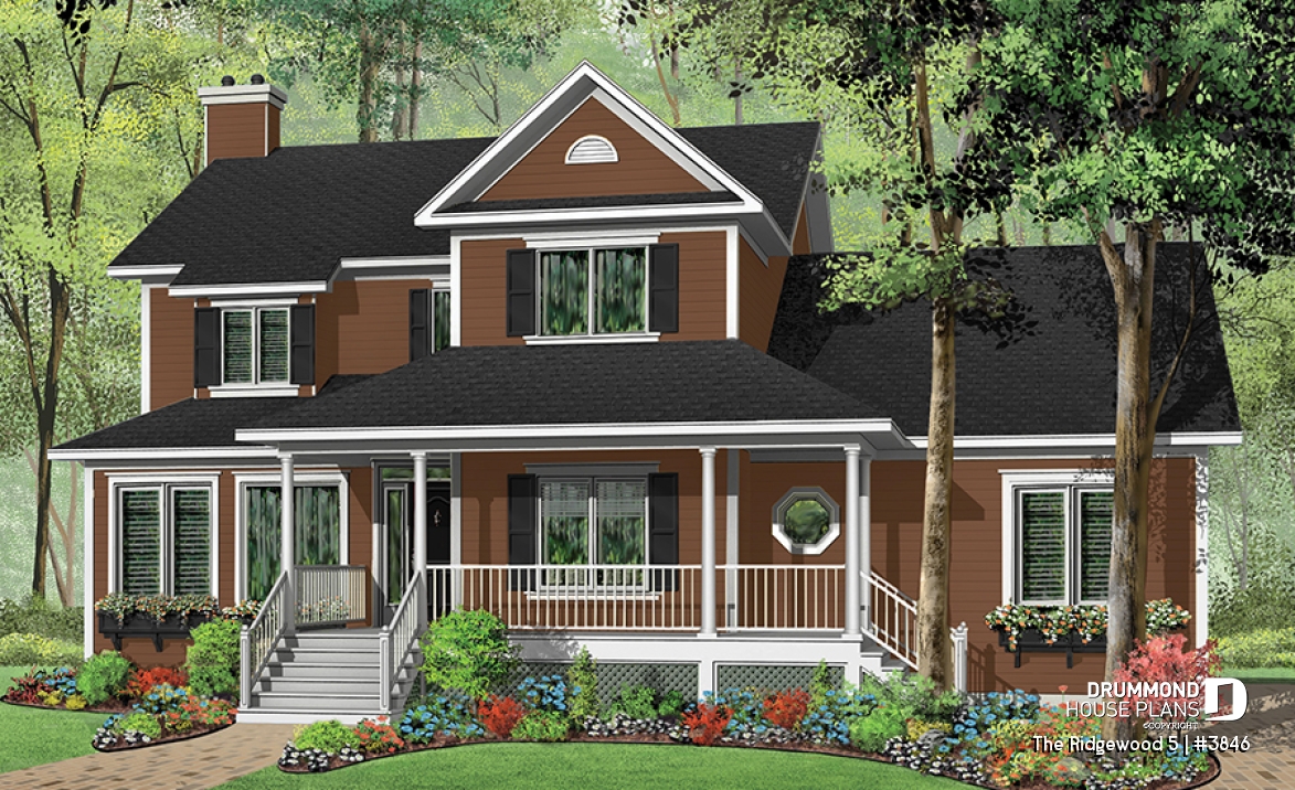 Color version 8 - Front - The Ridgewood 5