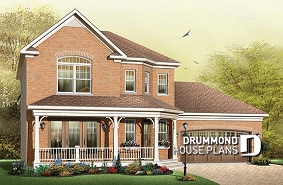 front - BASE MODEL - American style home with large master suite, 2-car garage and lots of amenities - Eglan