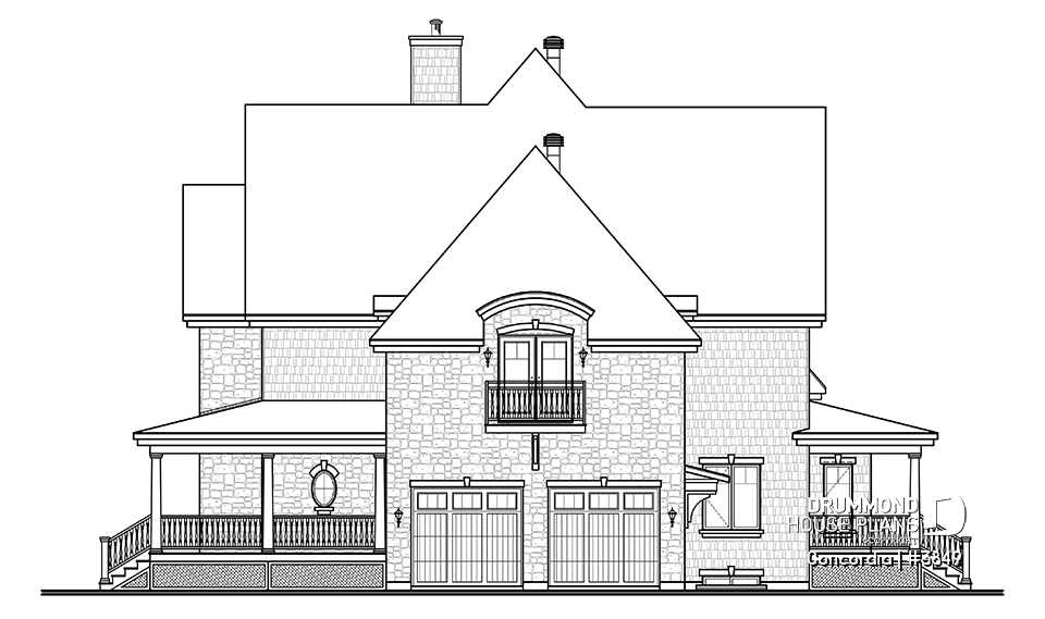Left elevation - Concordia