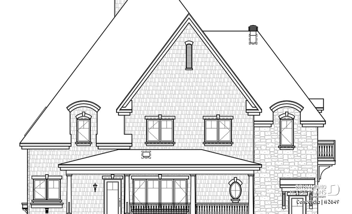 rear elevation - Concordia