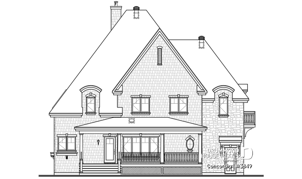 rear elevation - Concordia