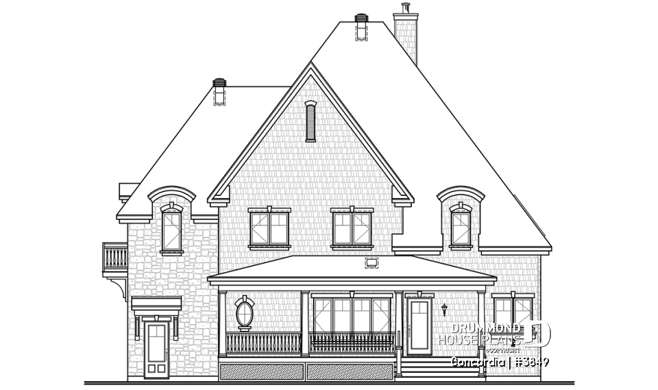 rear elevation - Concordia