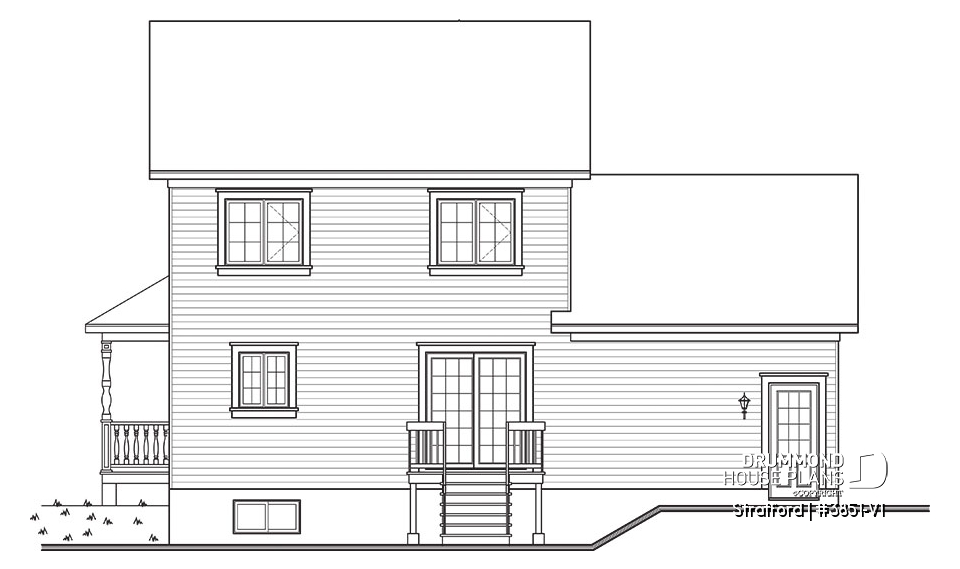 rear elevation - Stratford
