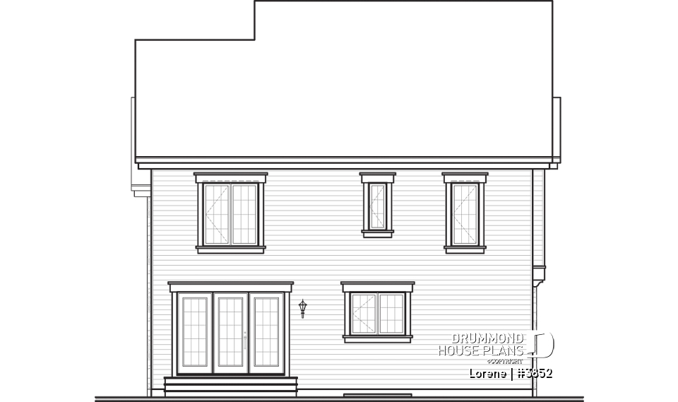 rear elevation - Lorene