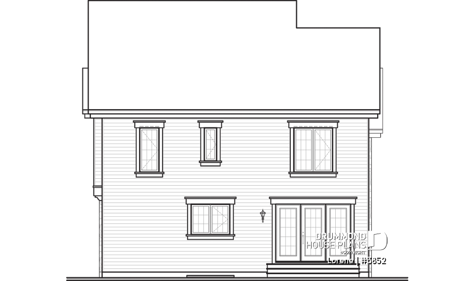 rear elevation - Lorene