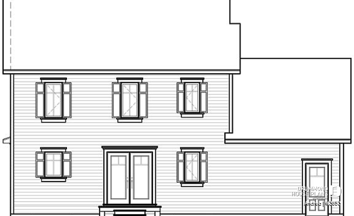 rear elevation - Andrea