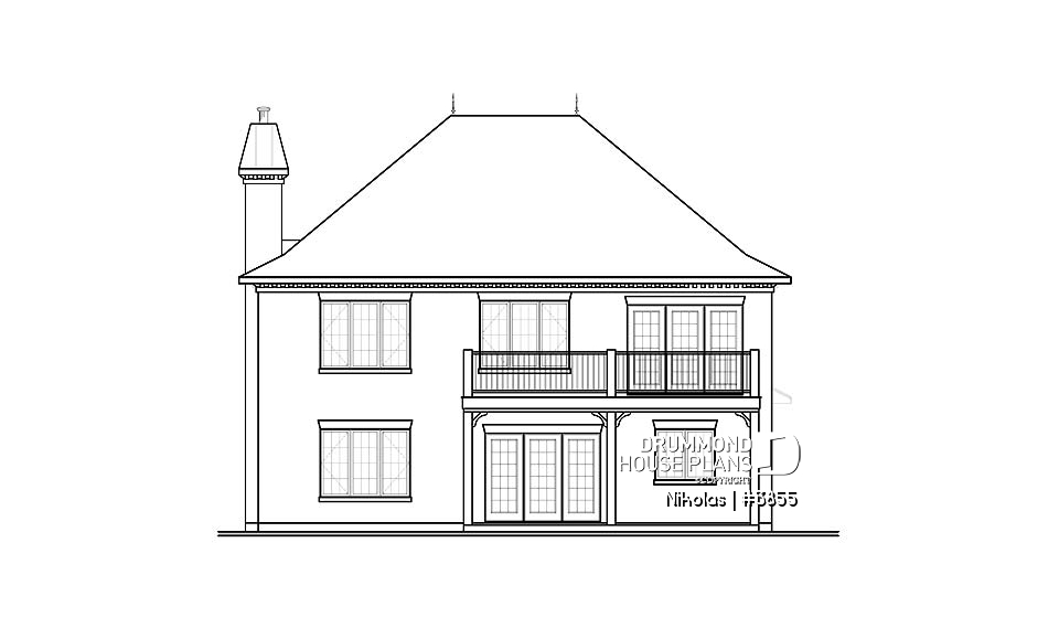 rear elevation - Nikolas