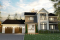 front - BASE MODEL - 4 bedroom house plan with 2-car garage, pantry, mud room, master on 2nd floor, home office and more! - Nikolas 3