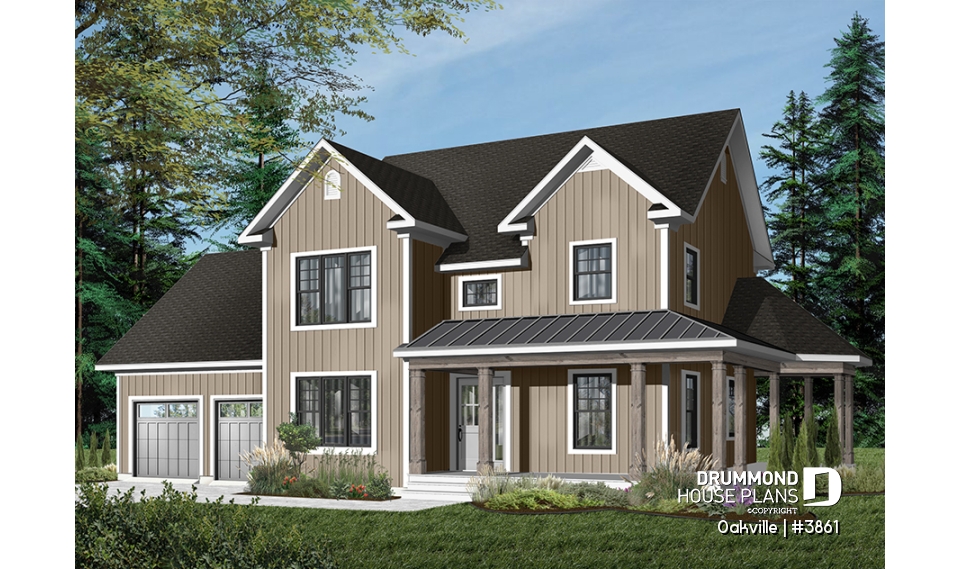 Color version 3 - Front - Oakville