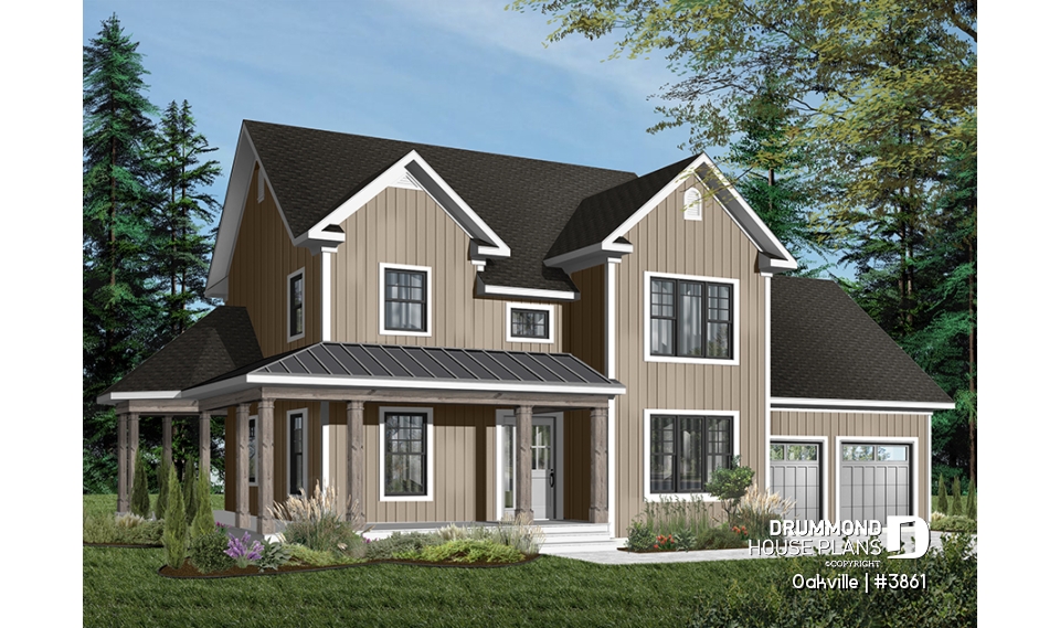 Color version 3 - Front - Oakville