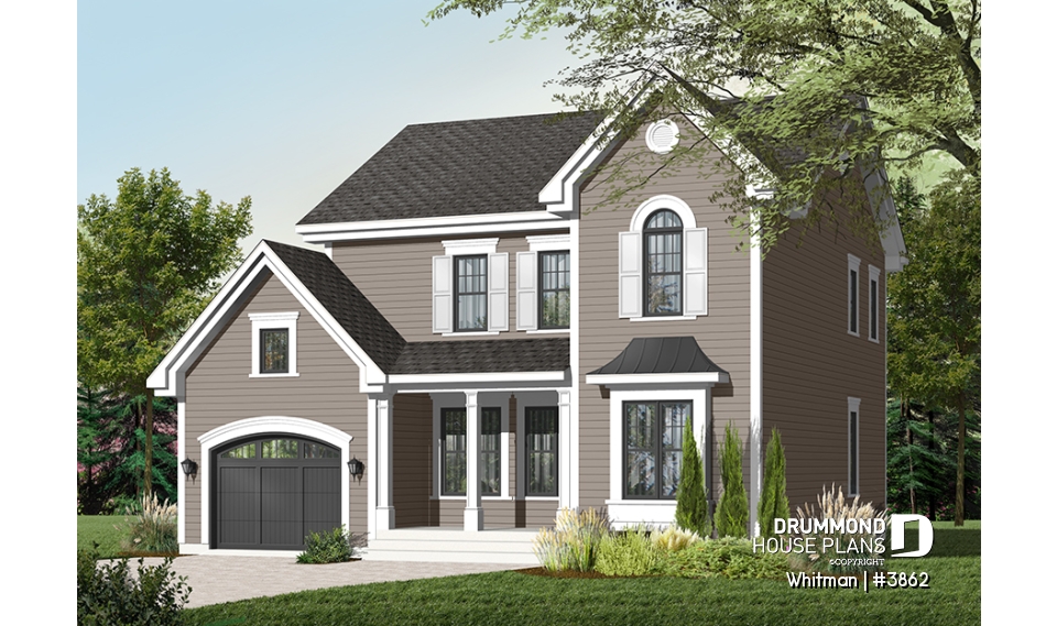 Color version 1 - Front - Whitman